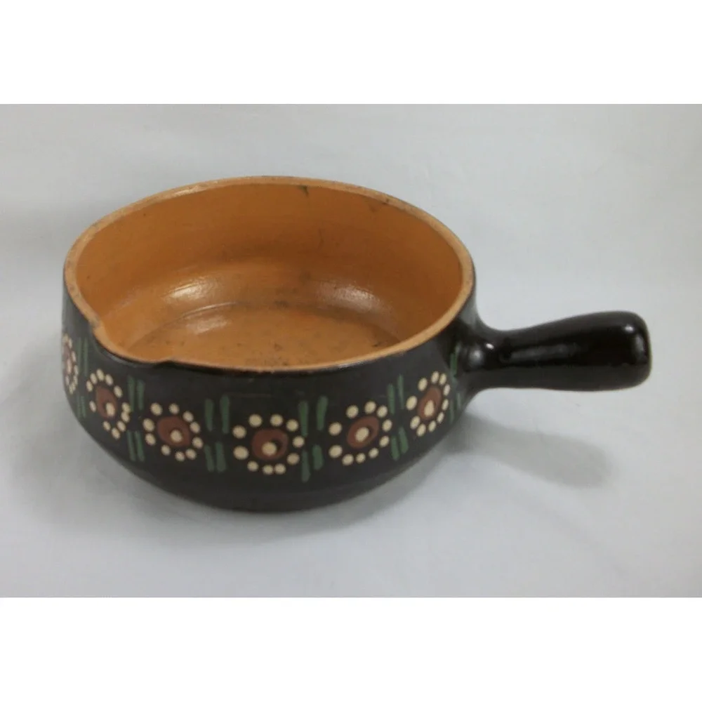 Alsace Lorraine Decorative Pot with Handle